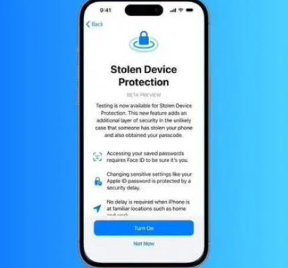 阳山苹果授权维修店分享被盗设备保护功能开启方法 
